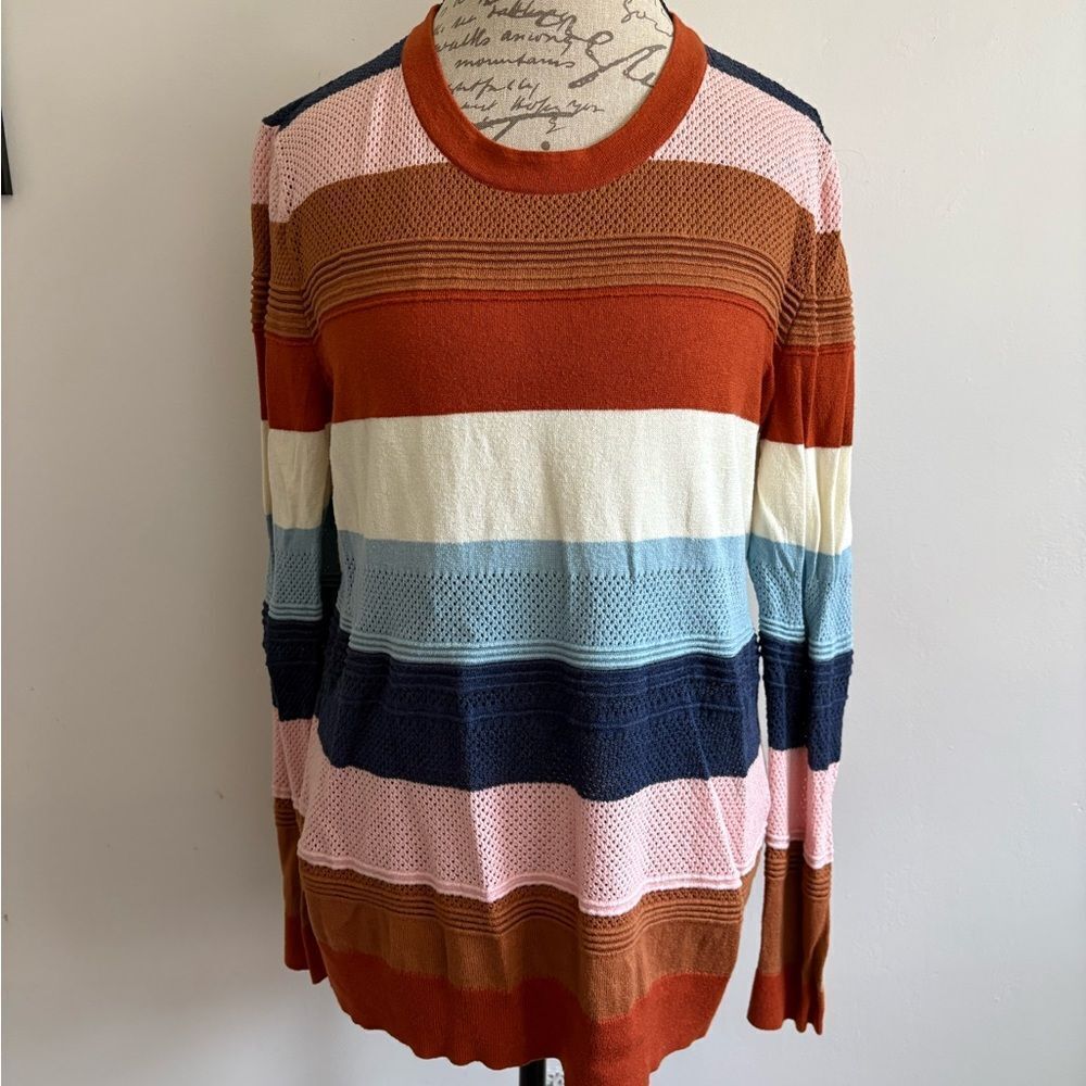 Market & Spruce Color Block Sweater